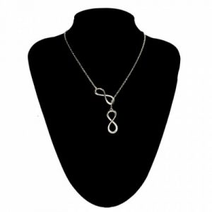 Collier Talisman Double 8 de l'Infini