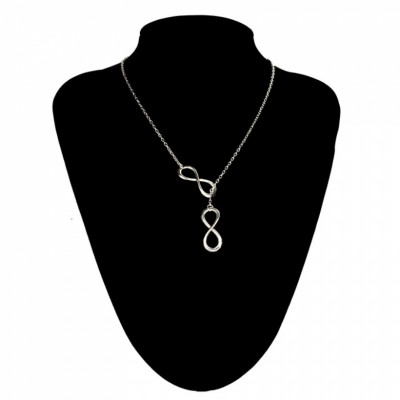 Collier Talisman Double 8 de l'Infini