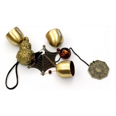 Carillon Wu Lou 3 clochettes – Image 2