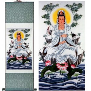 Kakemono Déeese Guan Yin du Pardon