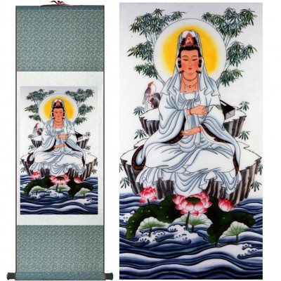 Kakemono Déeese Guan Yin du Pardon