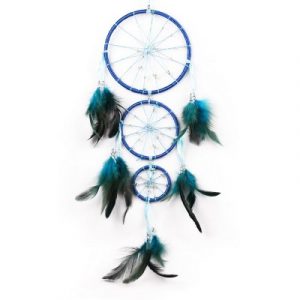 Grand Attrape Rêves bleu 3 Capteurs