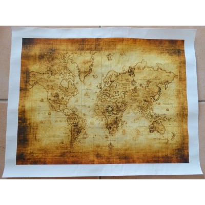 Poster Mappemonde du Vieux Monde – Image 2