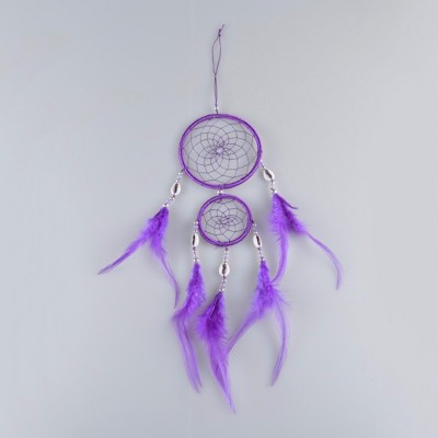 Attrape Rêves Plumes violettes – Image 2