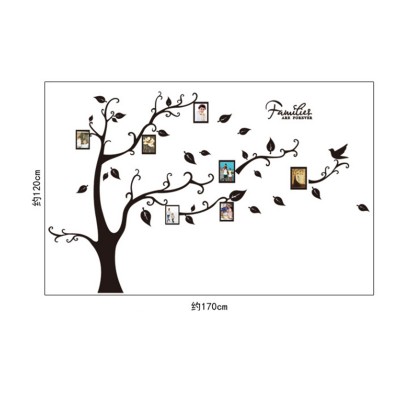 Sticker Bel Arbre à Photos noir – Image 3