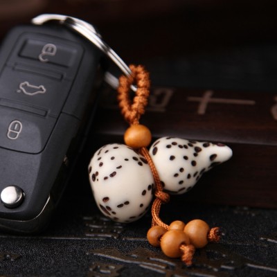 Porte Clés Wu Lou Graine de Bodhi – Image 2