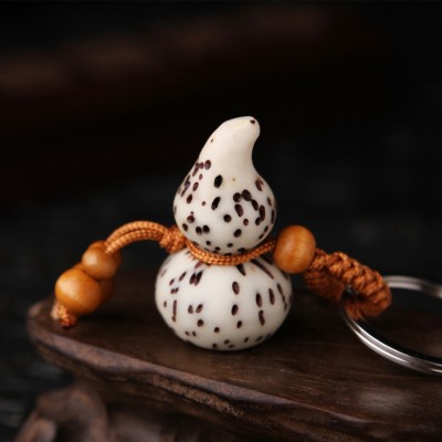 Porte Clés Wu Lou Graine de Bodhi