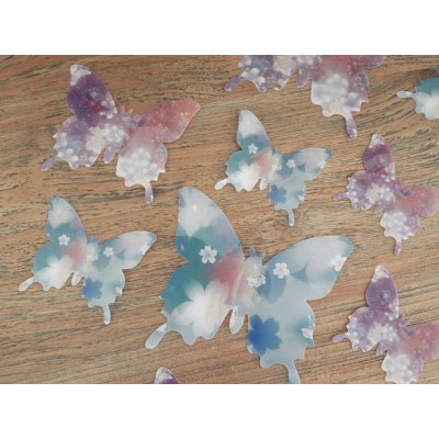 Stickers 12 Papillons du Printemps 3D – Image 2