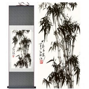 Kakemono Tiges de Bambous Fins