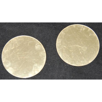 Le lot de 2 Miroirs Plats dorés + 1 Offert – Image 2