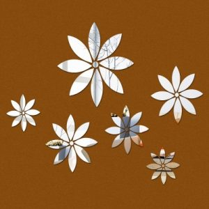 Sticker Miroirs Fleurs de Marguerites