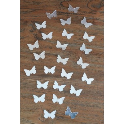 Sticker Miroirs 25 Papillons Virevoltants – Image 2