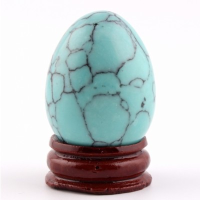 Oeuf en Turquoise 40mm
