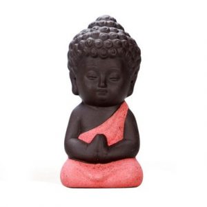 Statue Bouddha Thaï de la Prière rose