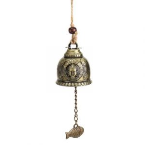 Carillon Suspension Cloche Bouddha Thaï