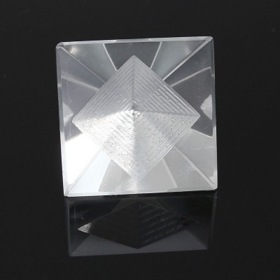 Double Pyramide en Cristal blanc 35mm – Image 2