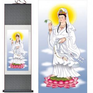 Kakemono Guan Yin de la Compassion