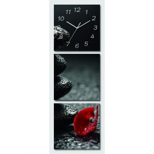 Horloge Pétale d'Orchidée