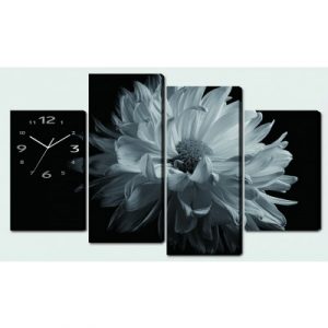 Horloge Murale Fleur de Pivoine