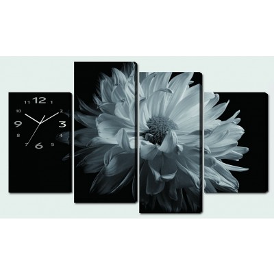 Horloge Murale Fleur de Pivoine