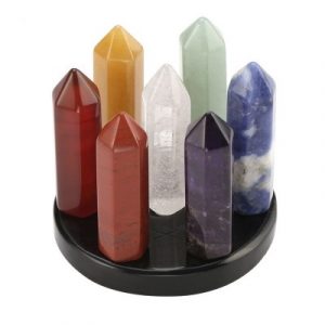 Etoile Sacrée Obsidienne Prismes 7 Chakras