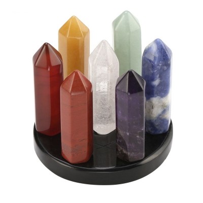 Etoile Sacrée Obsidienne Prismes 7 Chakras