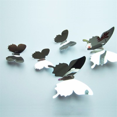 Stickers 12 Miroirs Papillons 3D – Image 2