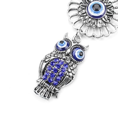 Porte Clés Talisman Hibou et Soleil – Image 2
