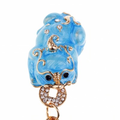 Porte Clés Pi Yao Protecteur bleu – Image 3