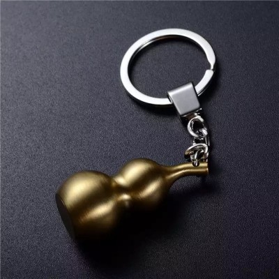 Porte Clés Wu Lou doré – Image 3