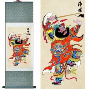 Kakemono Guan Gong Bienfaiteurs