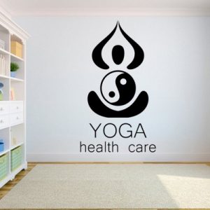 Sticker Namaste Yin Yang