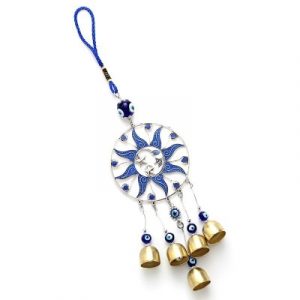 Carillon Suspension Talisman Lune et Soleil