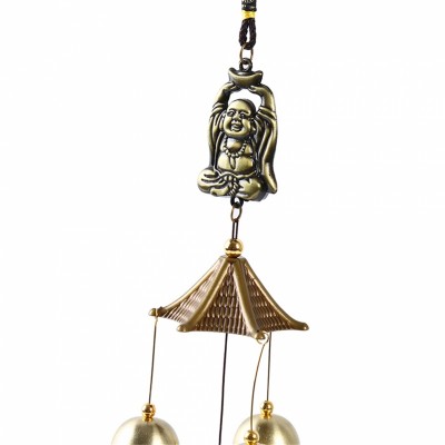 Carillon Bouddha de la Richesse 3 Clochettes – Image 2