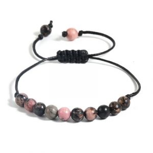 Bracelet Perles Rhodonite