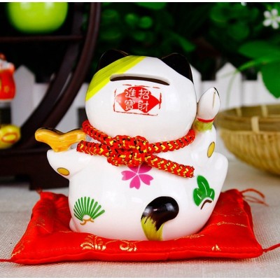 Statue Maneki Neko du Savoir Tirelire – Image 2