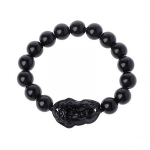 Bracelet Pi Yao en Obsidienne