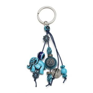Porte Clés Talisman Eléphant Mandala