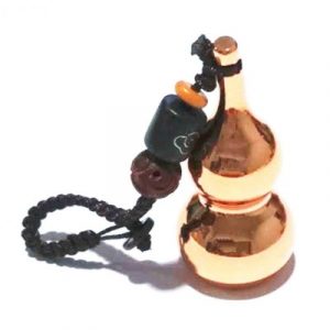 Porte Clés Wu Lou Cuivre rose Talisman