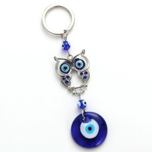 Porte Clés Talisman Hibou de la sagesse