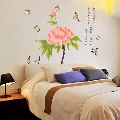 Sticker Fleurs de Pivoines roses – Image 2