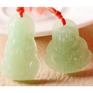 Les 2 Colliers Pendentifs Bouddha