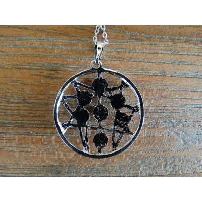 Collier Pendentif Etoile des 7 Chakras – Image 2