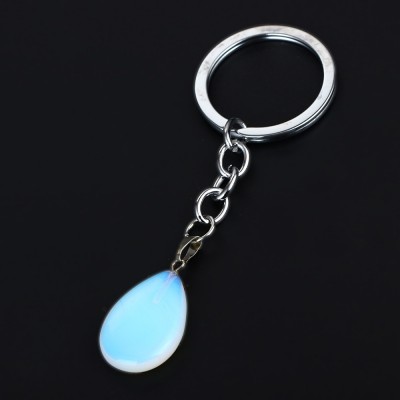 Porte Clés Goutte en Opaline – Image 3