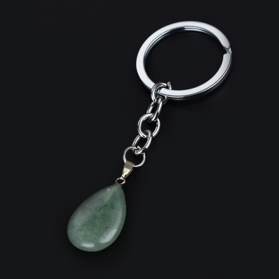 Porte Clés Goutte en Aventurine verte – Image 3