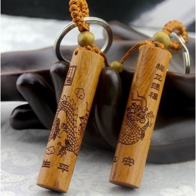 Porte Clés Moulin à Prières Dragon de la Santé