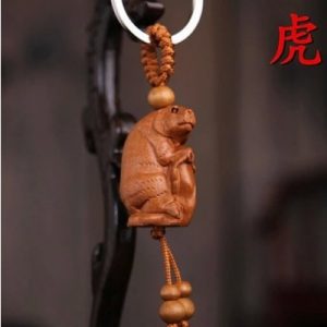 Porte Clés Signe Zodiaque Chinois Tigre