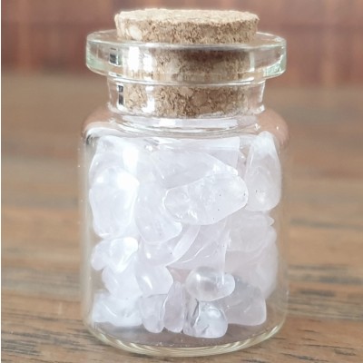 Bouteille Pierres Roulées Quartz rose – Image 2