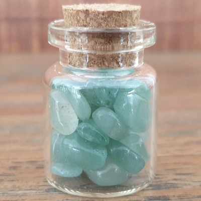 Bouteille Pierres Roulées Aventurine verte – Image 2