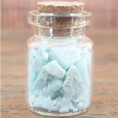 Bouteille Pierres Brutes Amazonite – Image 2